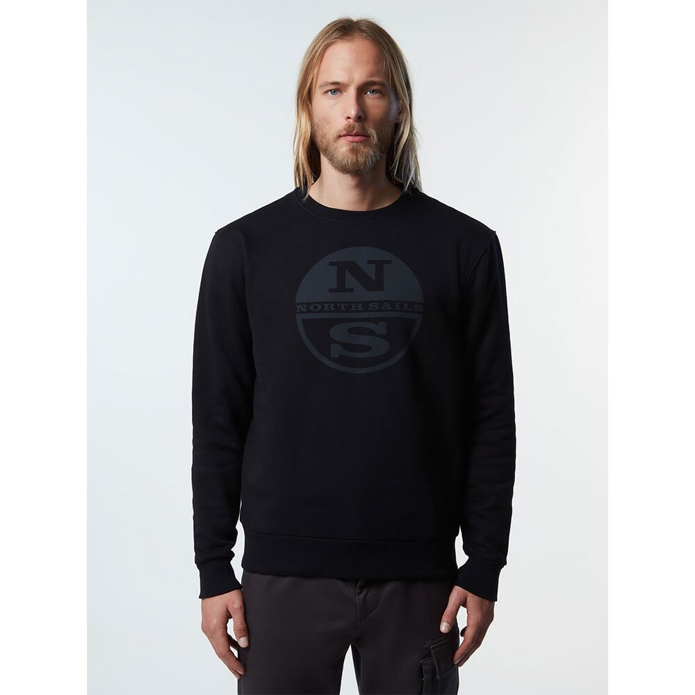 

Толстовка North Sails Graphic Crew Neck, черный