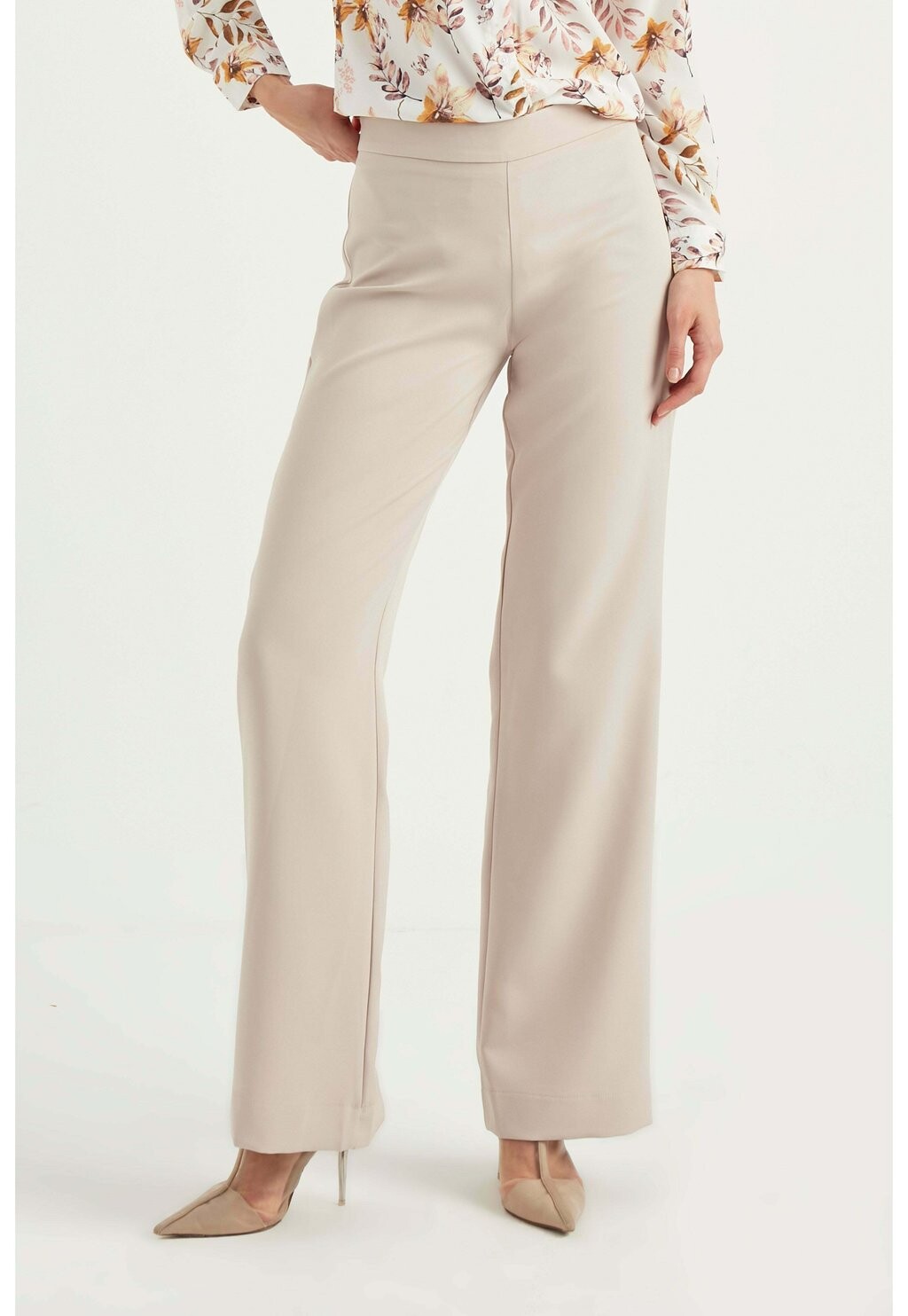

Брюки WIDE LEG Chiquelle, бежевый