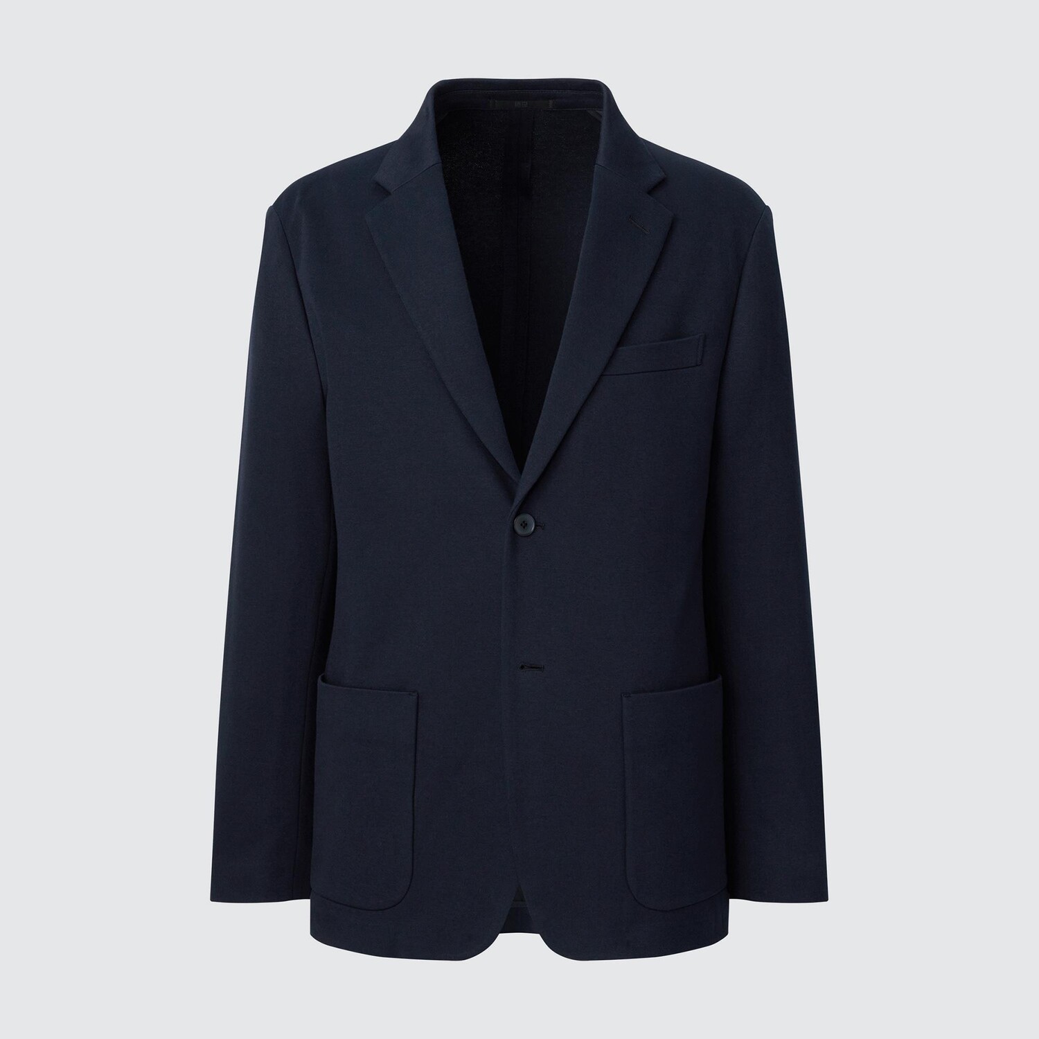 

Куртка UNIQLO Comfort 2B с нагрудным карманом, темно-синий