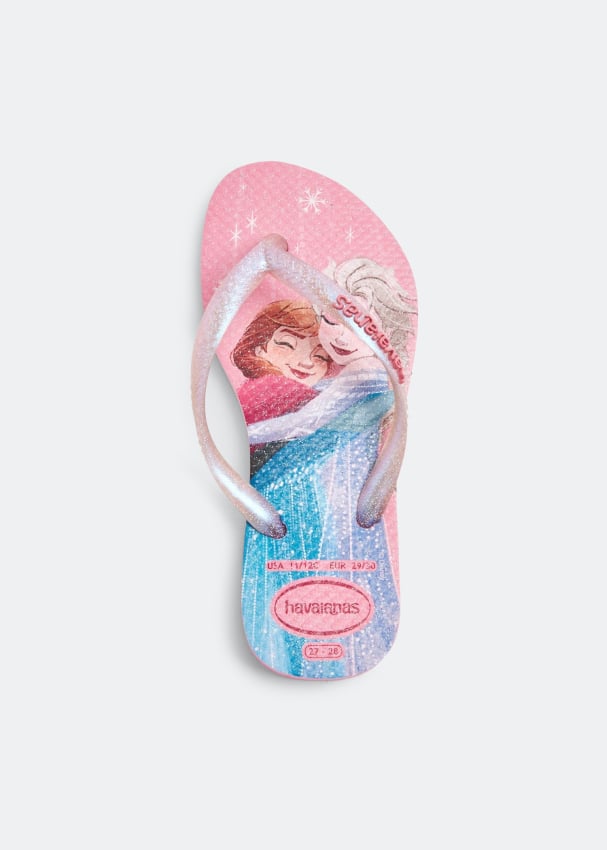 Шлепанцы HAVAIANAS Princess flip flops, розовый цена и фото