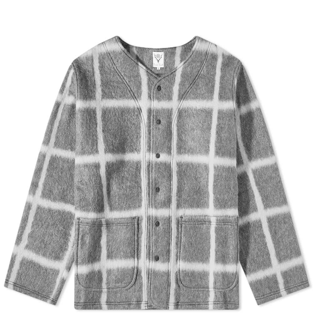 

Джемпер South2 West8 Mohair P.P. Cardigan, Серый