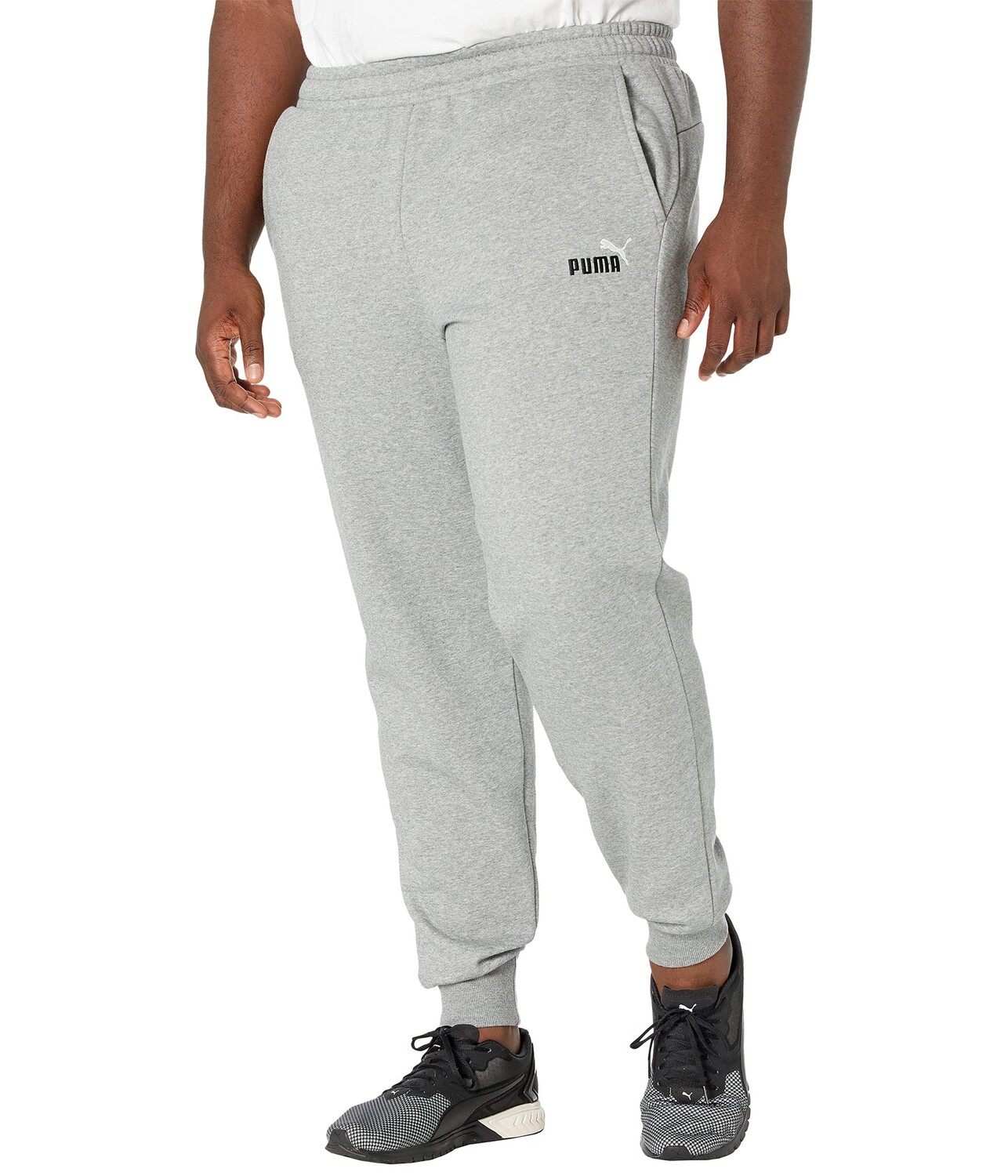 

Спортивные штаны PUMA, Big & Tall Essentials+ Embroidery Logo Fleece Sweatpants