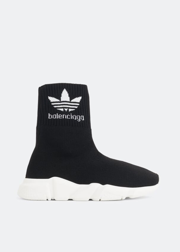 

Кроссовки BALENCIAGA x adidas Speed sneakers, черный