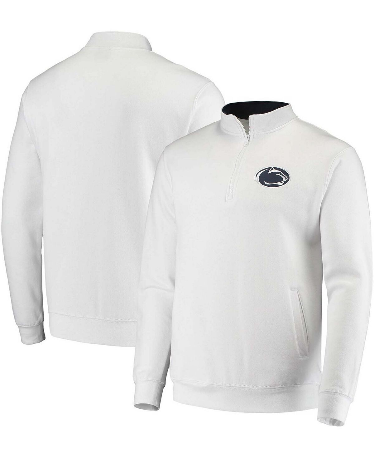

Мужская белая куртка penn state nittany lions tortugas logo с молнией на четверть Colosseum, белый