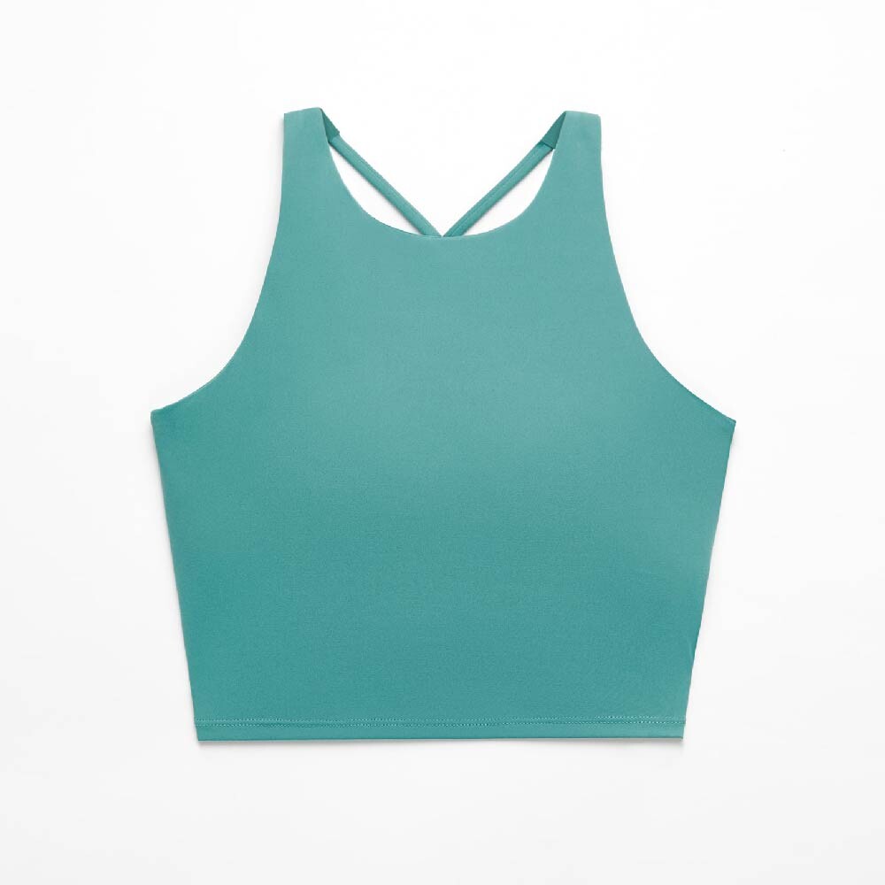 

Топ Oysho Comfortlux Strap Tank, бирюзовый