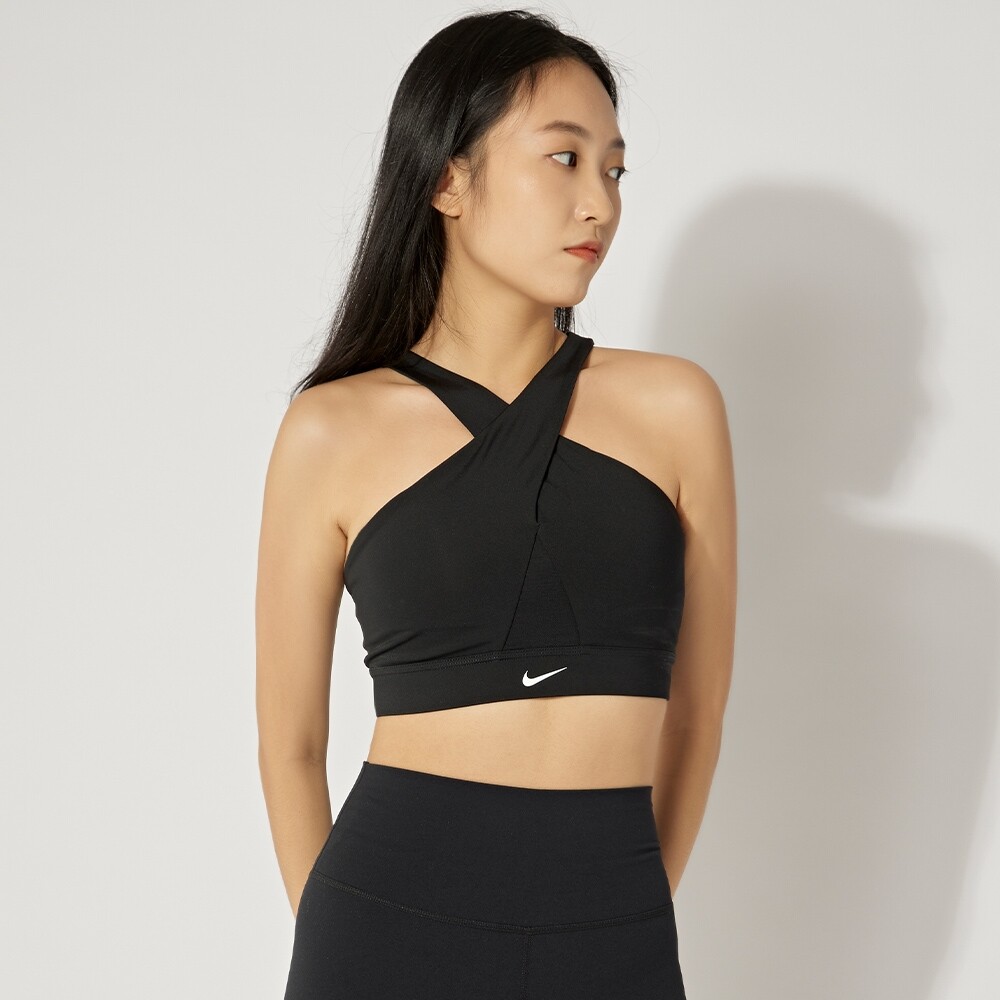 

Топ Nike As Nk Ic Df Swsh Wrap, черный