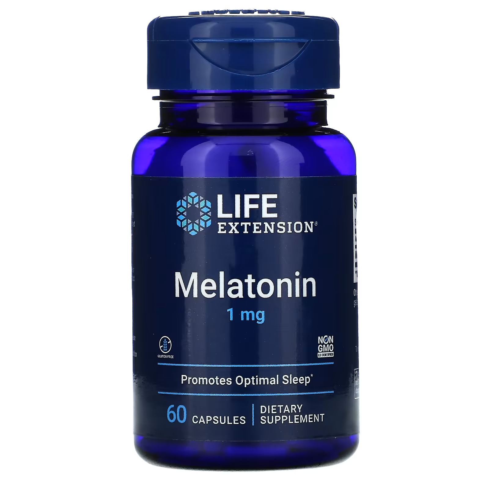 Мелатонин Life Extension, 60 капсул антиалкогольный комплекс 60 капсул life extension
