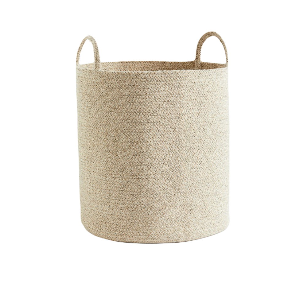 Корзина для хранения H&M Home Cotton, светло-бежевый корзина тканевая для хранения home д240 ш150 в120 бежевый