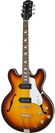 

Epiphone USA Casino Hollowbody Guitar Vintage Burst с футляром ESECA00 VBNH1
