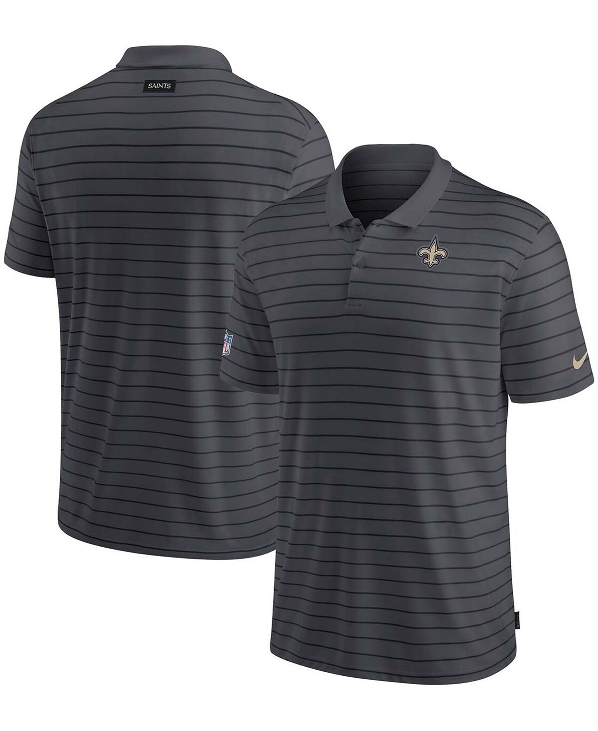 

Мужская футболка new orleans saints sideline victory coaches performance polo Lids