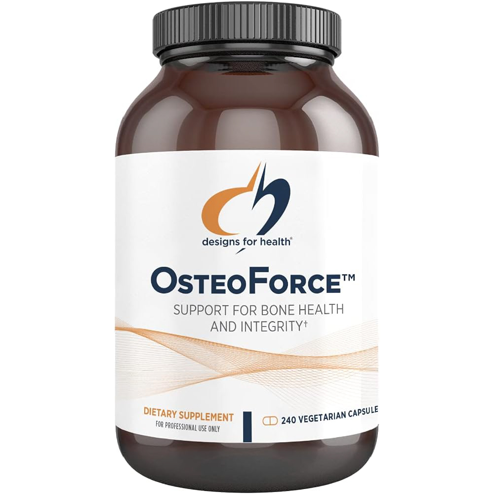 цена Мультивитамин Designs for Health OsteoForce Premium Bone Support Supplement, 240 шт.