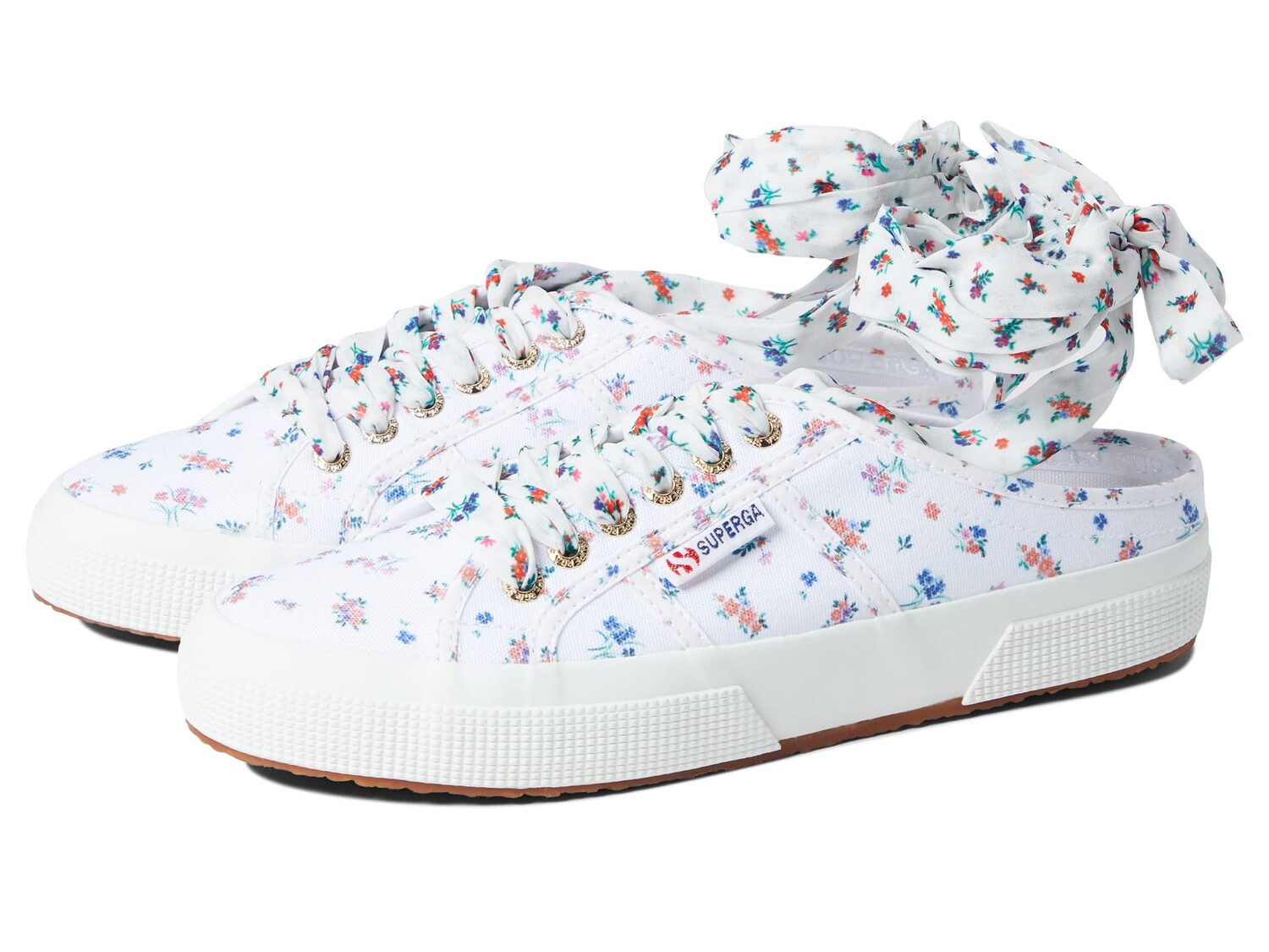 Кроссовки Superga, 2402 Flower Print Laces