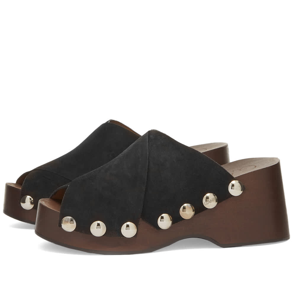 

Туфли GANNI Retro Slip On Wedge Shoe