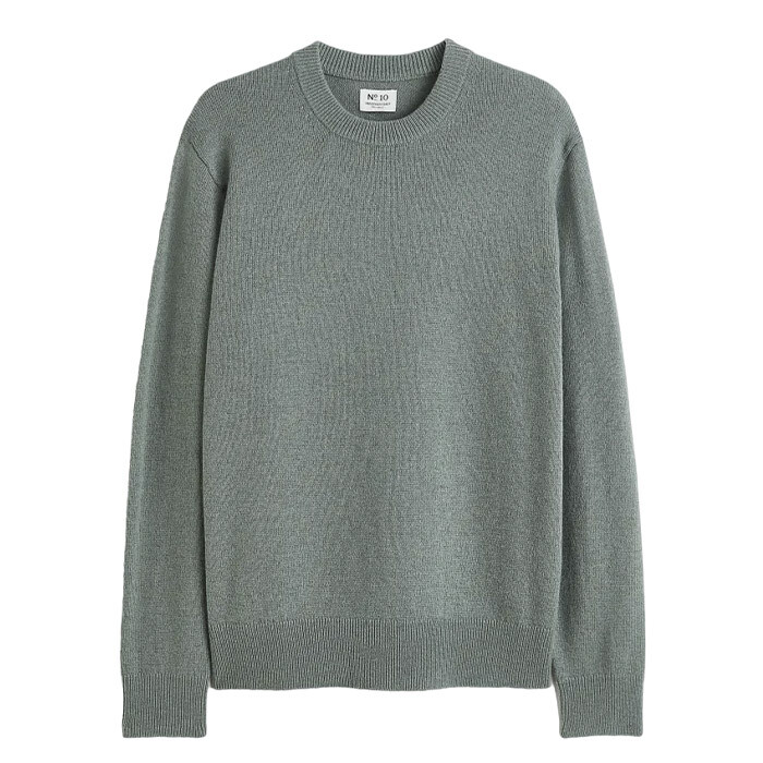 

Джемпер H&M Essentials No 10, мятно-зеленый