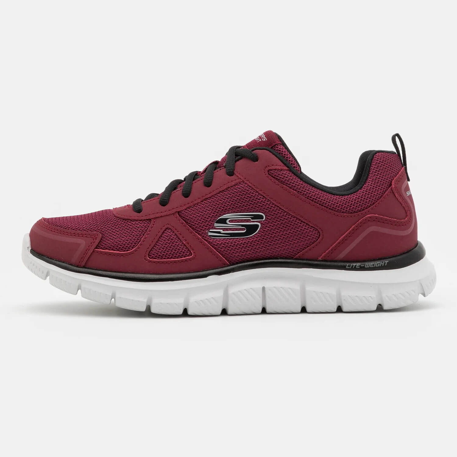 

Кроссовки Skechers Sport Track, бордовый/черный/белый (Размер 42 RU)