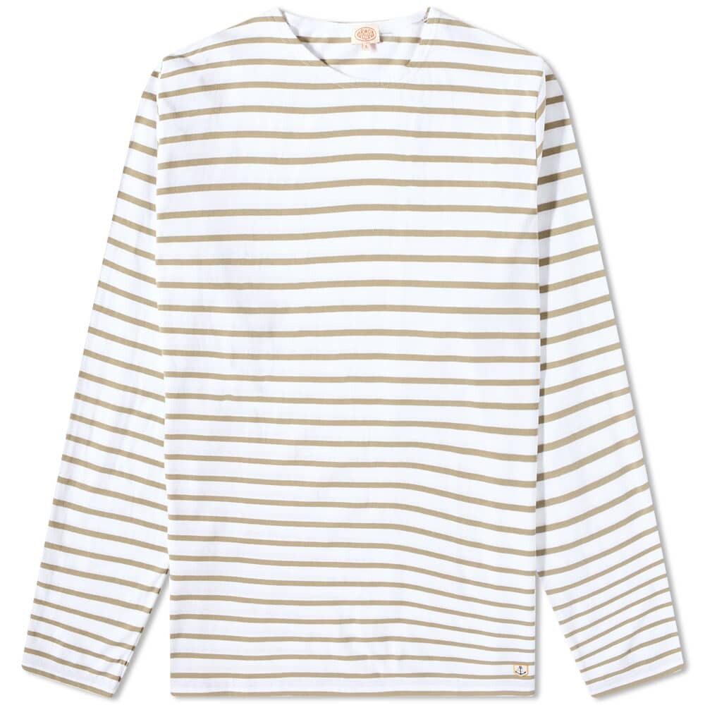 

Футболка Armor-Lux Long Sleeve Mariniere Tee, Серый