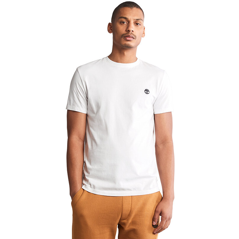 

Футболка Timberland Classic Embroidery Organic Cotton, белый