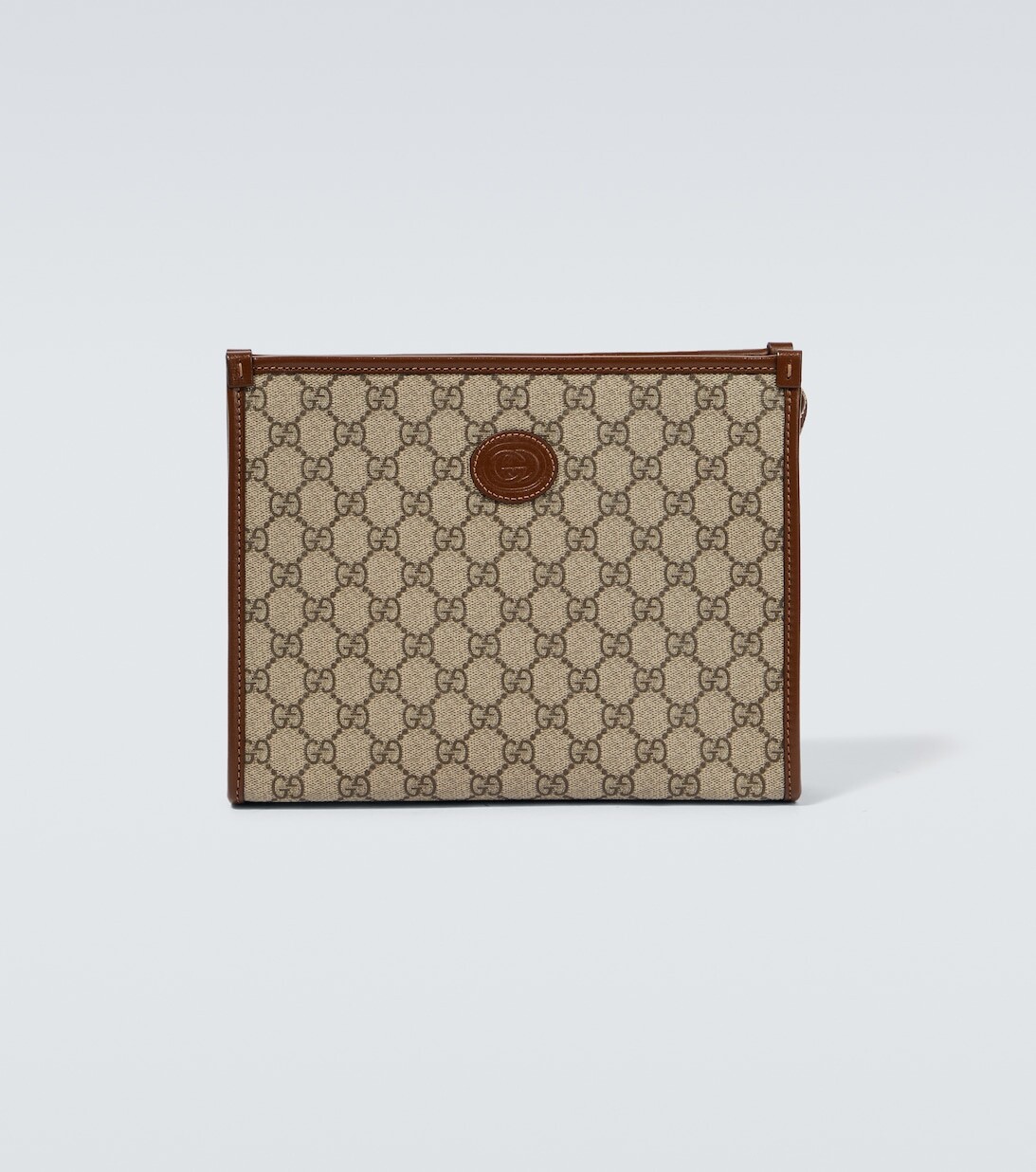 

Клатч GG Supreme Gucci, нейтральный