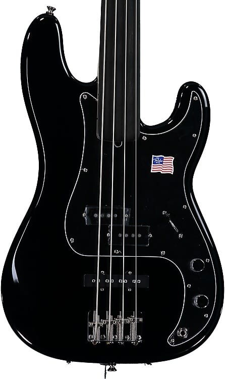 

Бас-гитара Fender Tony Franklin Fretless Precision Bass — черный 0190085806