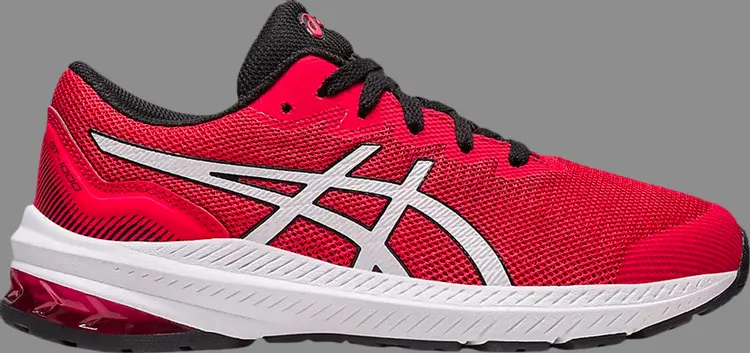 

Кроссовки gt 1000 11 gs 'electric red' Asics, красный