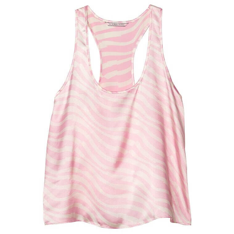 

Пижамная майка Victoria's Secret Satin, светло-розовый