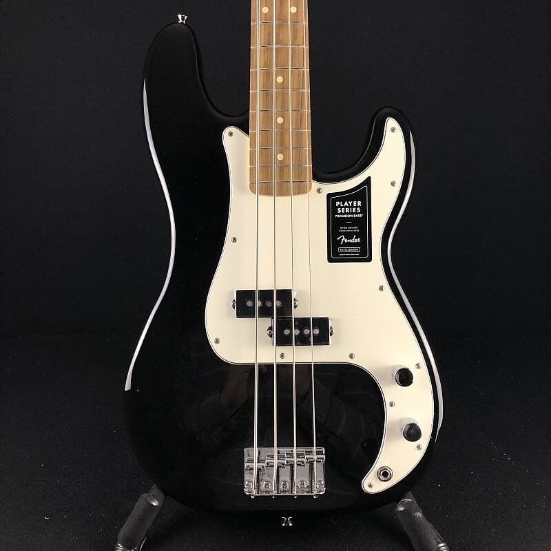 

Бас-гитара Fender Player Precision Bass Black Pau Ferro
