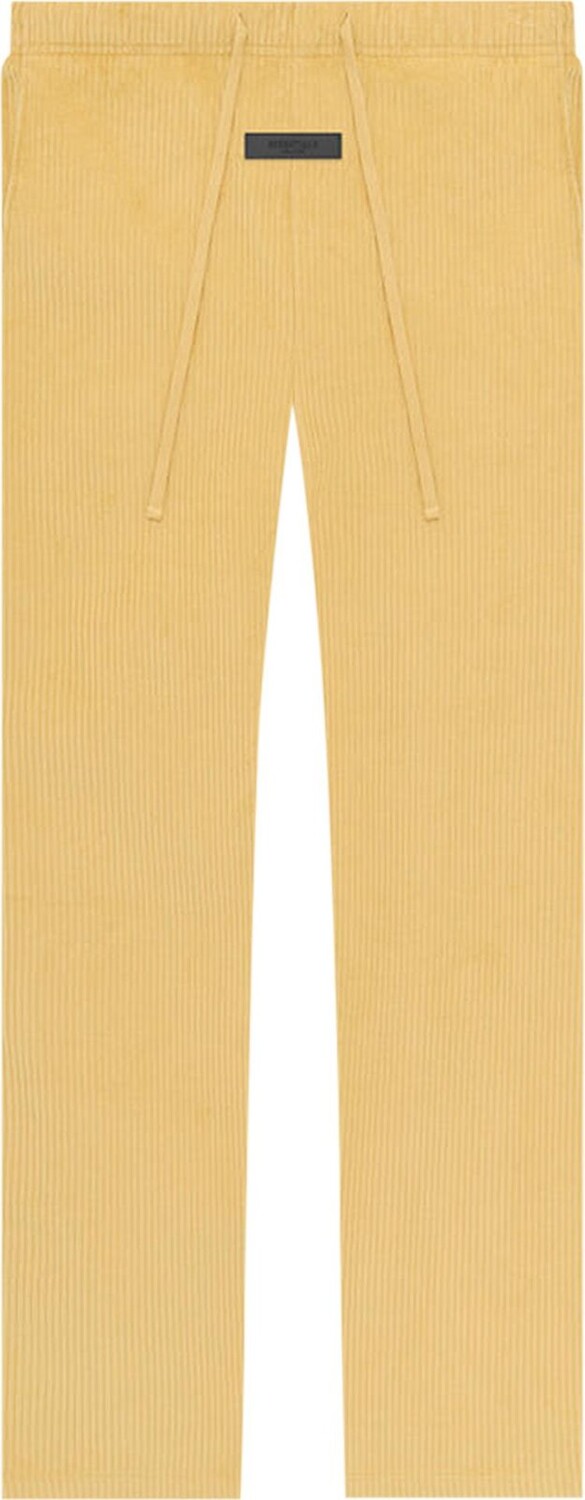 

Брюки Fear of God Essentials Relaxed Corduroy Pants 'Light Tuscan', желтый
