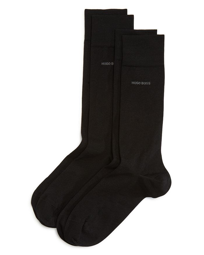 полосатые классические носки brad boss Однотонные классические носки - упаковка из 2 шт. BOSS