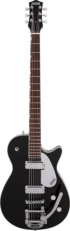 

Электроматический струйный баритон Gretsch G5260T с Bigsby Black G5260T Electromatic Jet Baritone with Bigsby Black