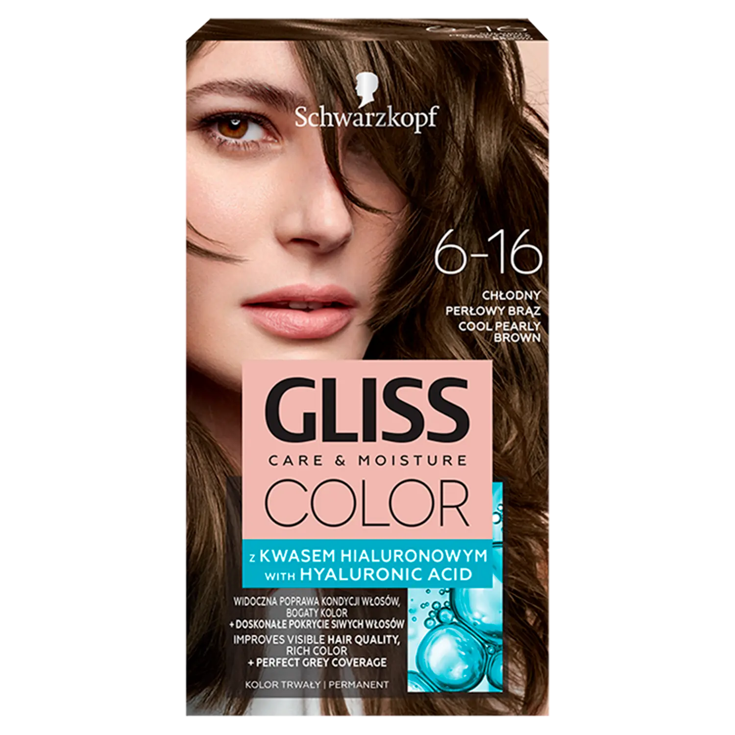 

Gliss Color краска для волос 6-16 холодный жемчужно-русый, 1 упаковка
