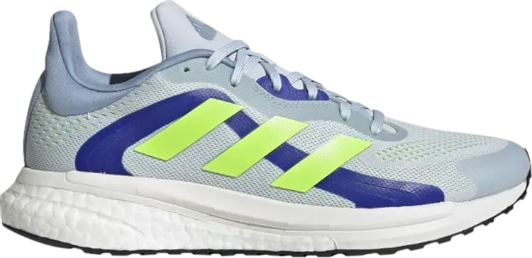 

Кроссовки Adidas Wmns SolarGlide 4 ST 'Halo Blue Signal Green', синий