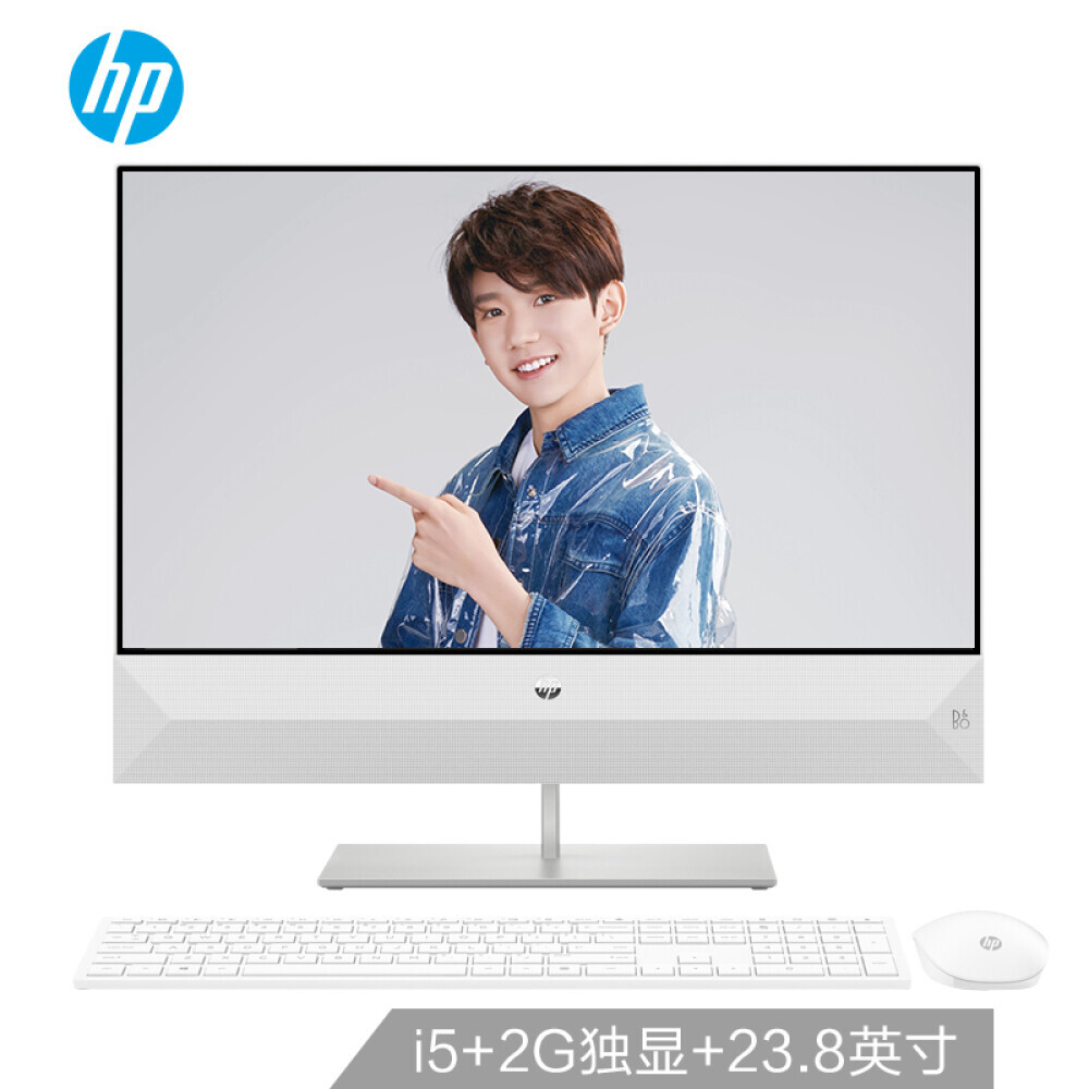 

Моноблок HP Star 23,8" Full HD Intel i5-8400T, белый