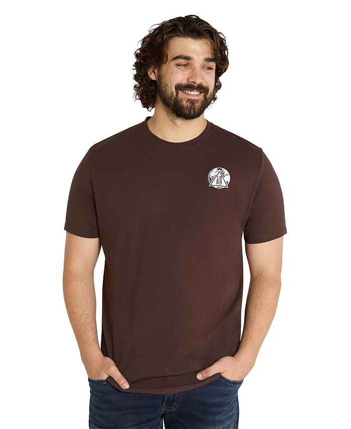 Мужская длинная футболка Carpe Diem Johnny Bigg, коричневый мужская футболка чайка байкер carpe diem s синий