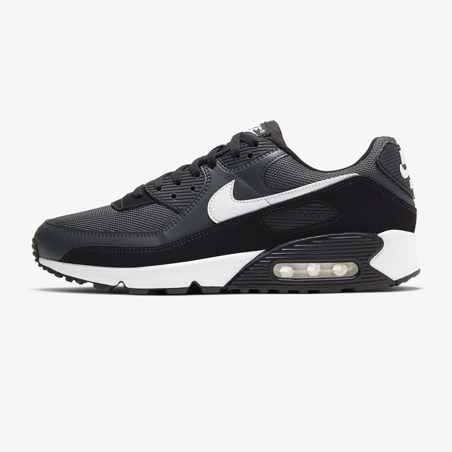 

Кроссовки Nike Air Max 90, черный/серый/белый (Размер 43.5 RU)