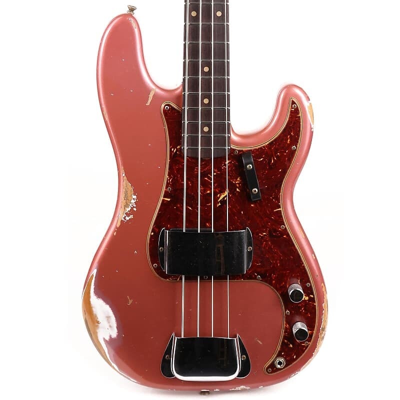 

Fender Custom Shop 1960 Precision Bass Heavy Relic Aged Burgundy Mist Metallic