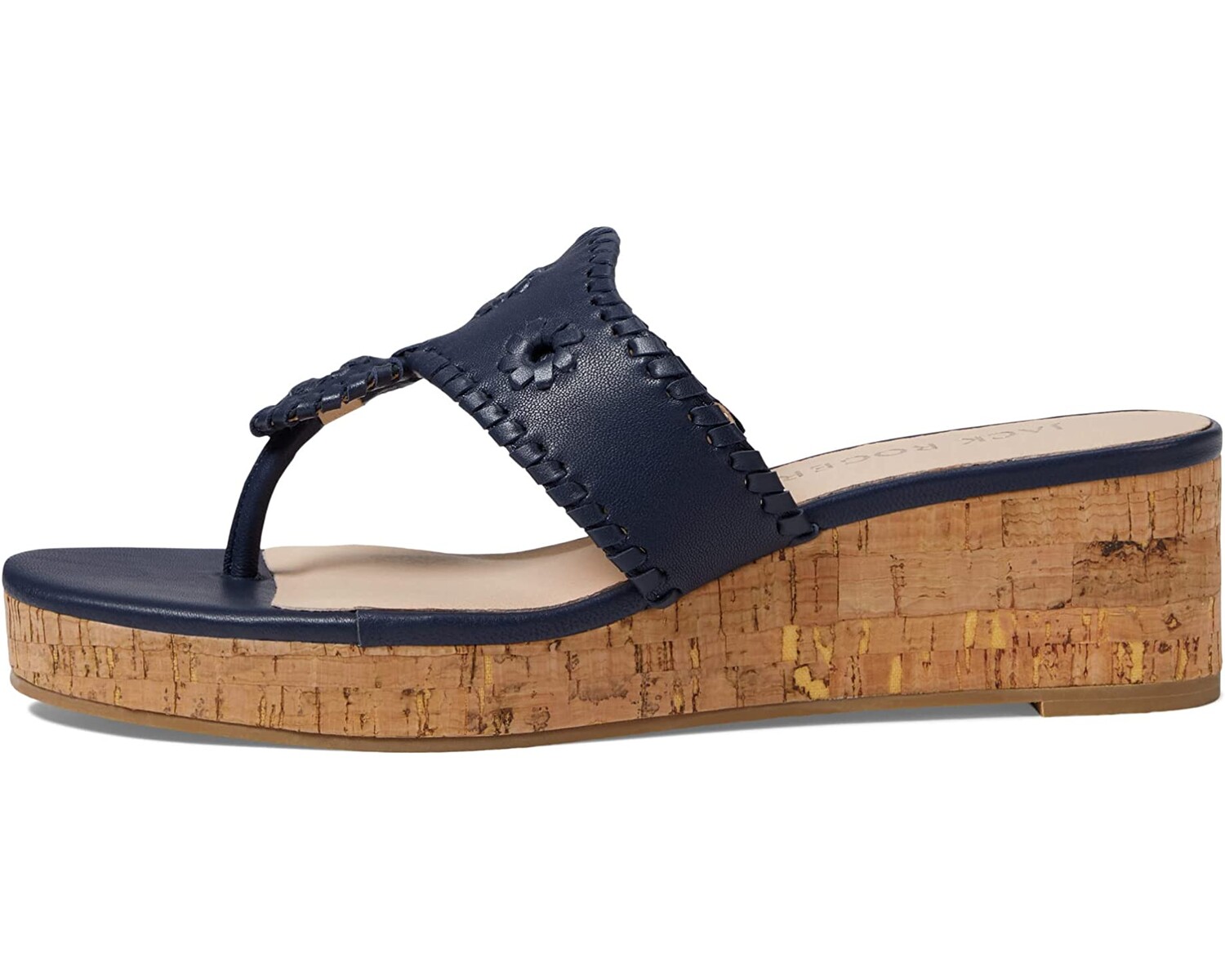 

Туфли на каблуках Jacks Mid Wedge Cork Jack Rogers, полуночный флот
