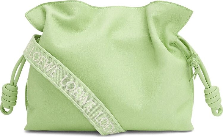 

Сумка Loewe Flamenco Clutch Monochrome Bag Green Peony, зеленый