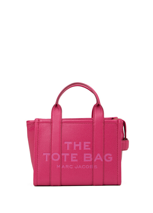 маленькая кожаная сумка тоут цвета хаки the monogram marc jacobs Маленькая женская кожаная сумка цвета фуксии Marc Jacobs