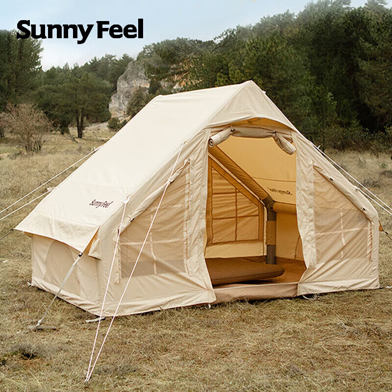 

Непромокаемая надувная палатка sunfeel для ночлега/надувная палатка на троих (без навеса) 200*240*170см