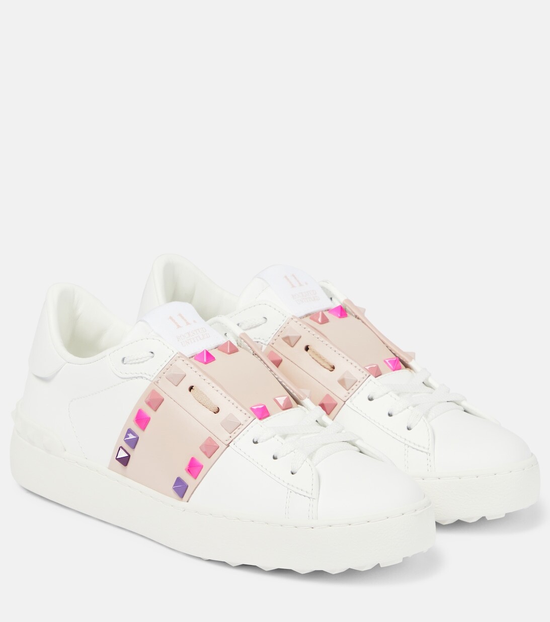 

Кроссовки Rockstud Untitled Valentino Garavani, розовый