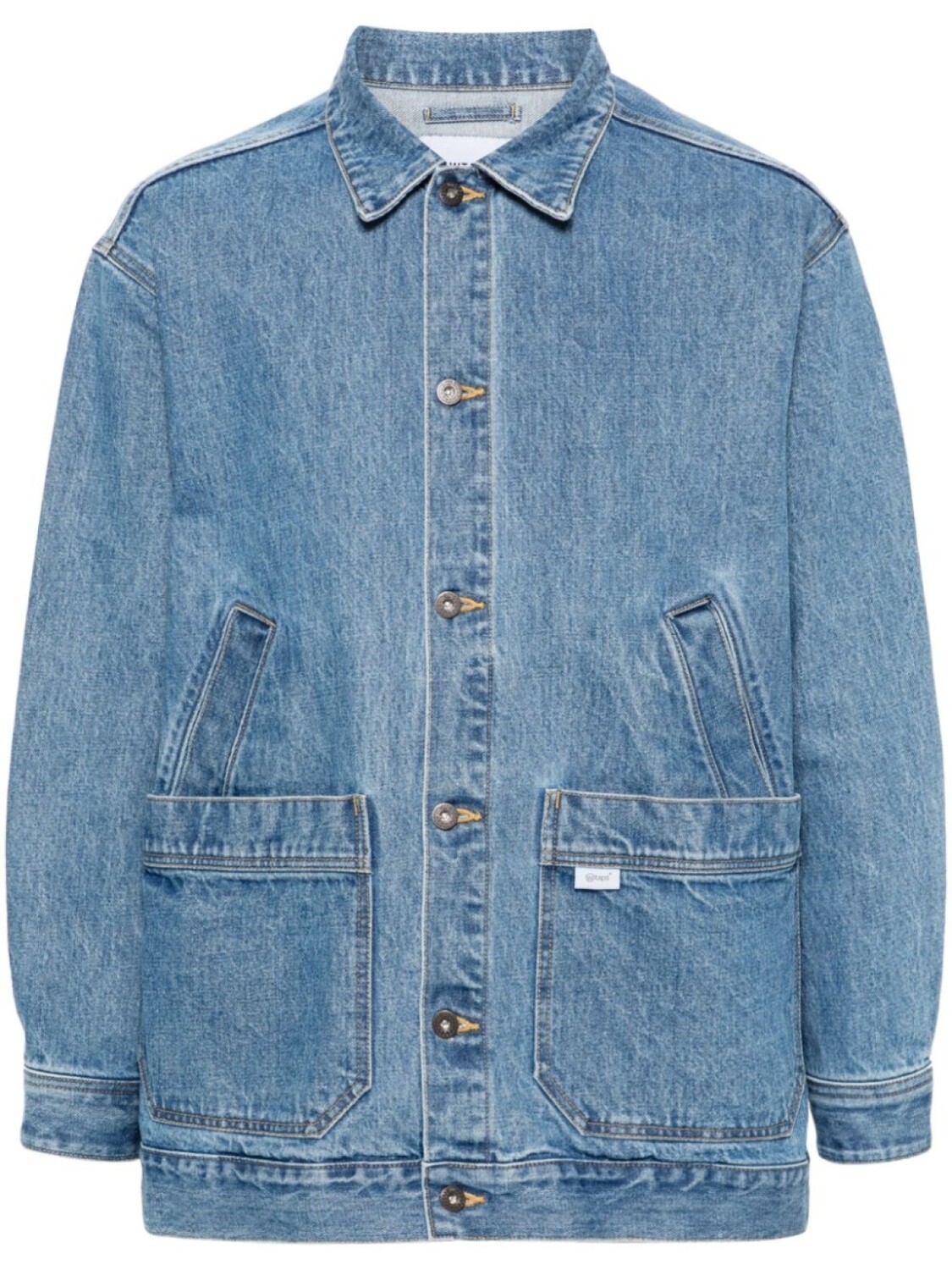 

WTAPS джинсовая рубашка, синий