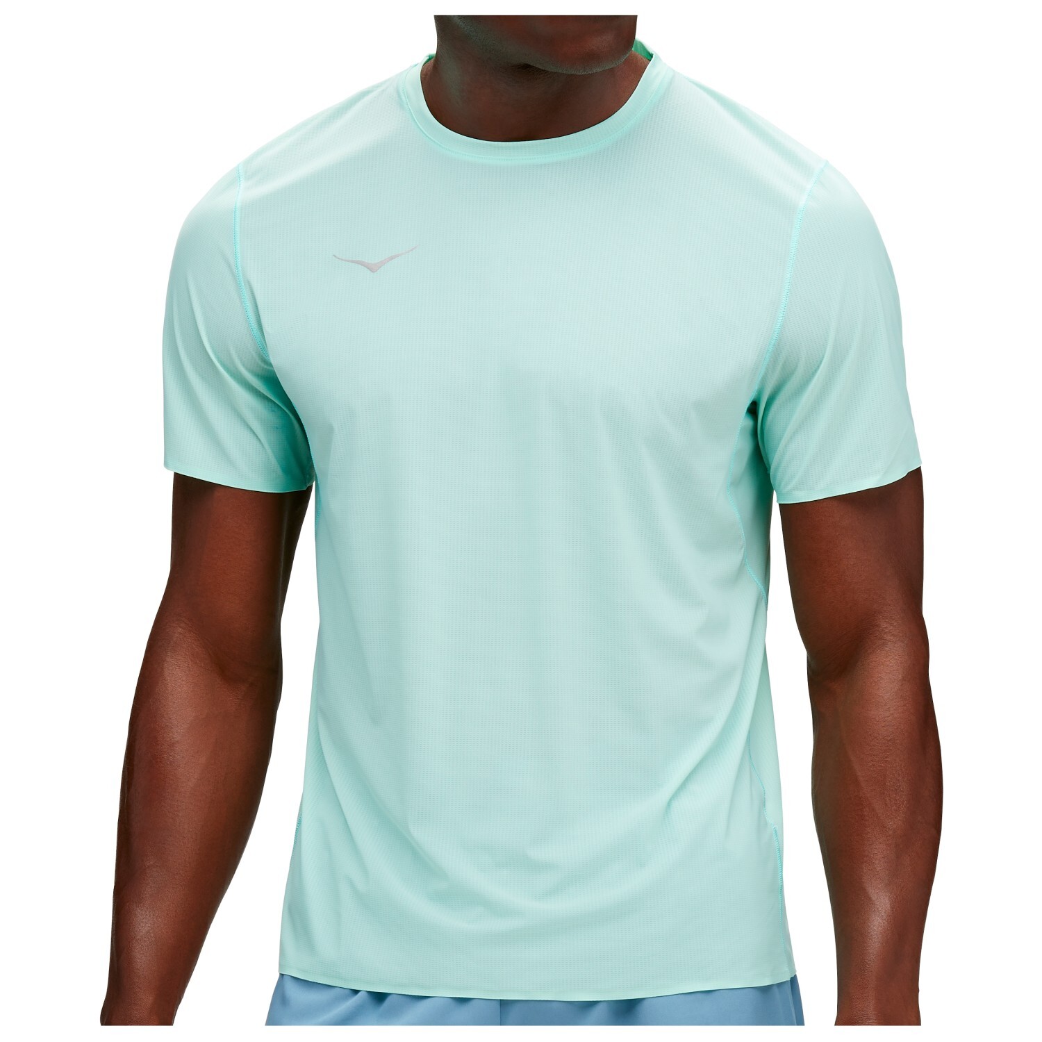 

Беговая рубашка Hoka Performance Run Short Sleeve, цвет Cloudless