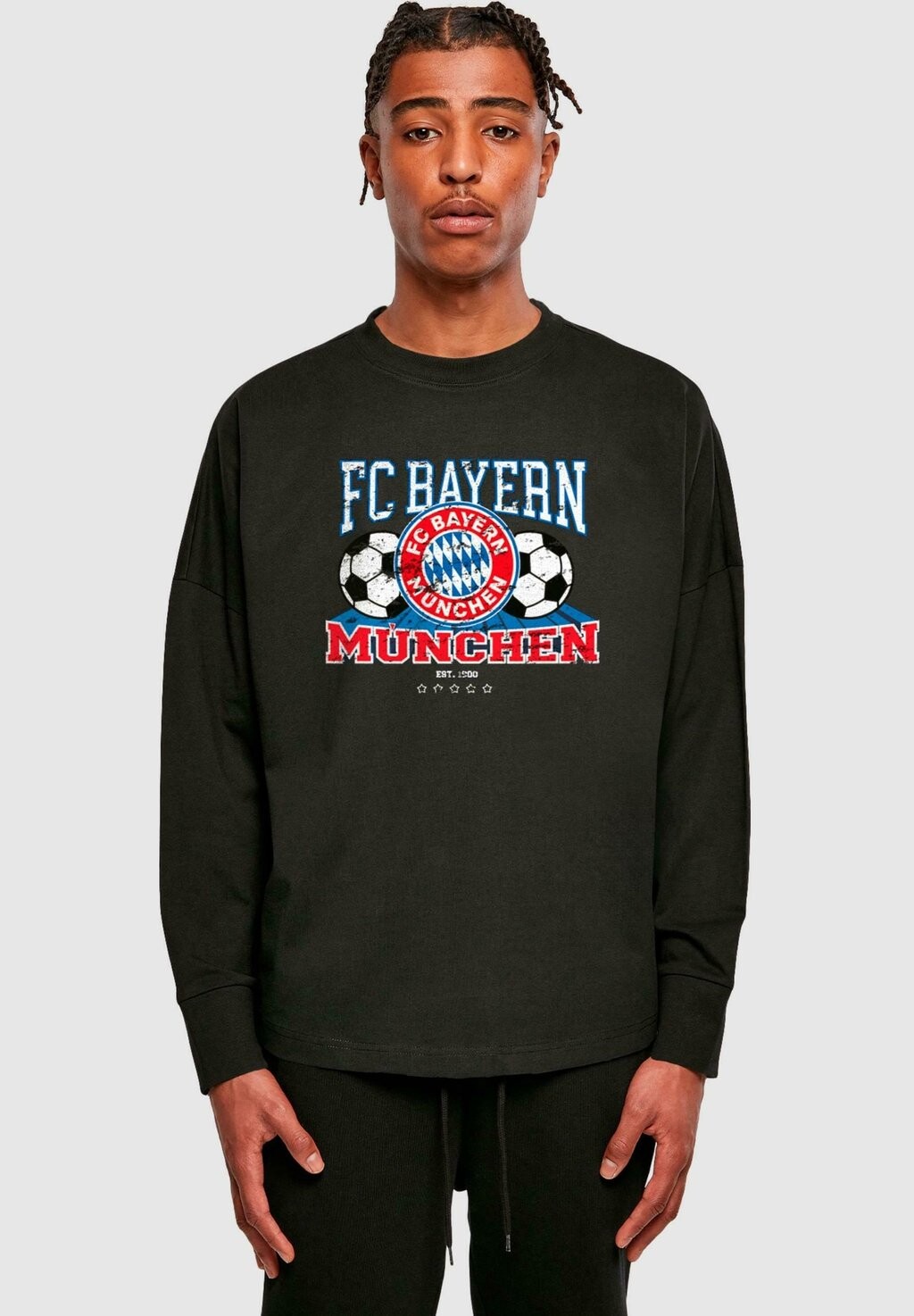 

Team Футболка FC BAYERN MÜNCHEN 2 с длинными рукавами FC Bayern München, черный