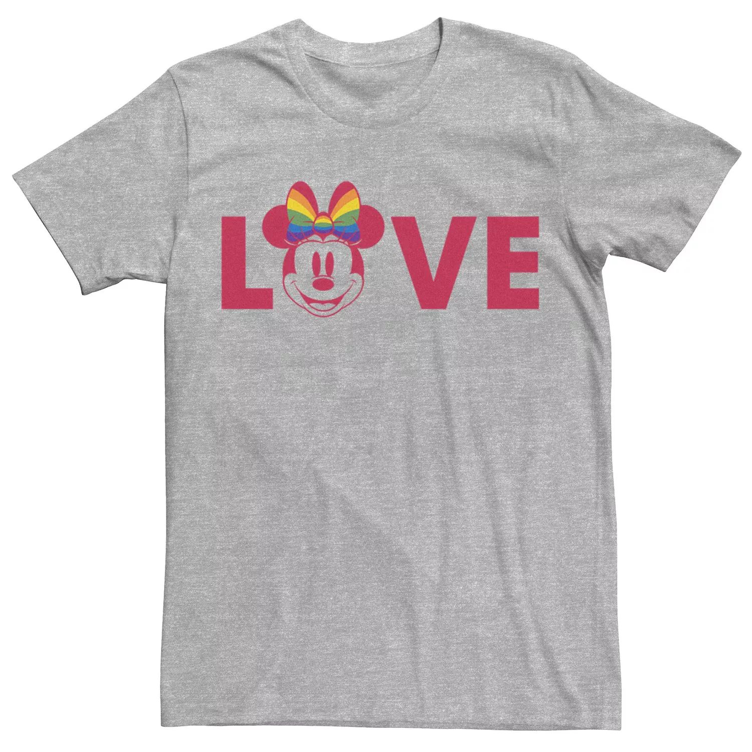 Мужская футболка Disney Minnie Rainbow Love Licensed Character