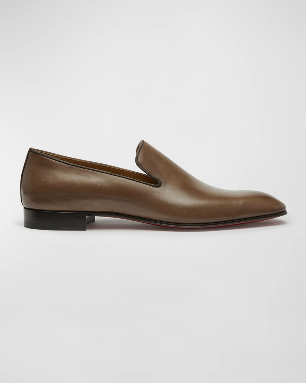 

Мужские кожаные лоферы Dandelion с красной подошвой Christian Louboutin, цвет Roca