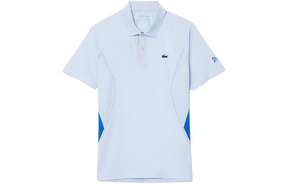 

Футболка-поло для мужчин Djokovic Collaboration Phoenix Blue Lacoste, синий