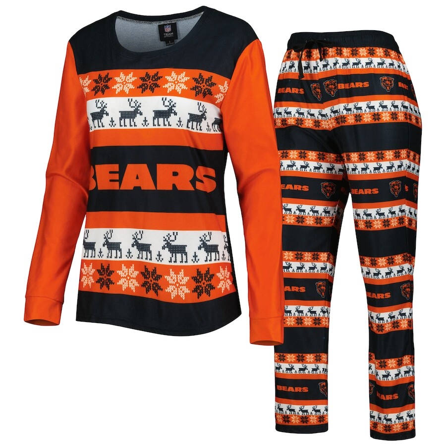 

Пижамный комплект FOCO Chicago Bears, нави
