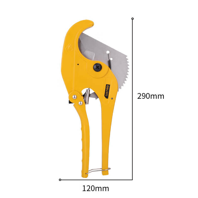 Deli DL2509Нож для труб из ПВХ, 63 мм, ножницы для труб из полипропилена, ножницы для быстрой линии, труборез для водопровода, труборез