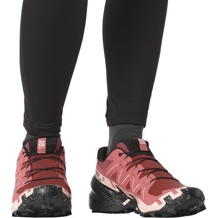 

Кроссовки для трейлраннинга Speedcross 6 женские Salomon, цвет Cow Hide/Black/English Rose