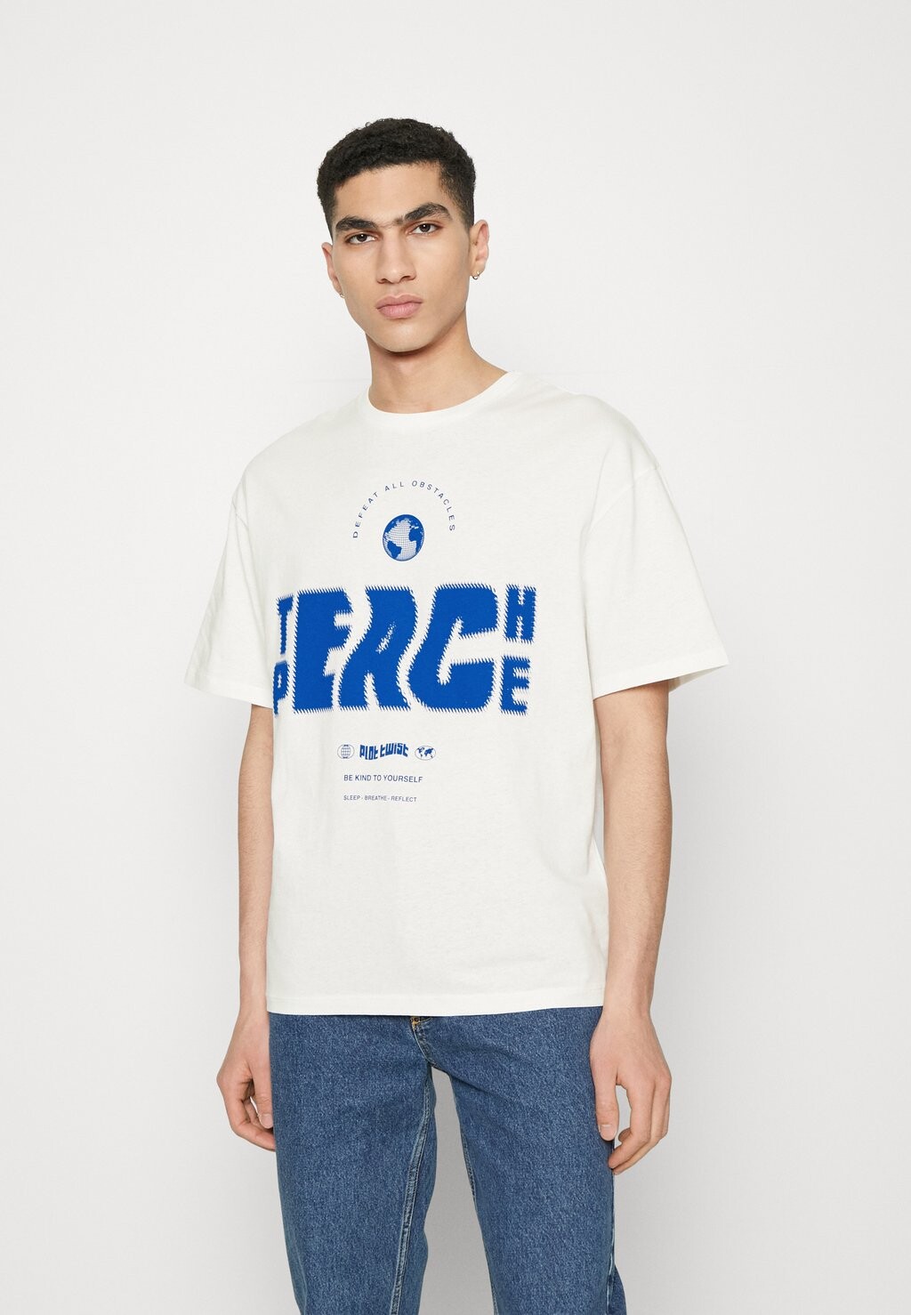 

Футболка с принтом Jack & Jones